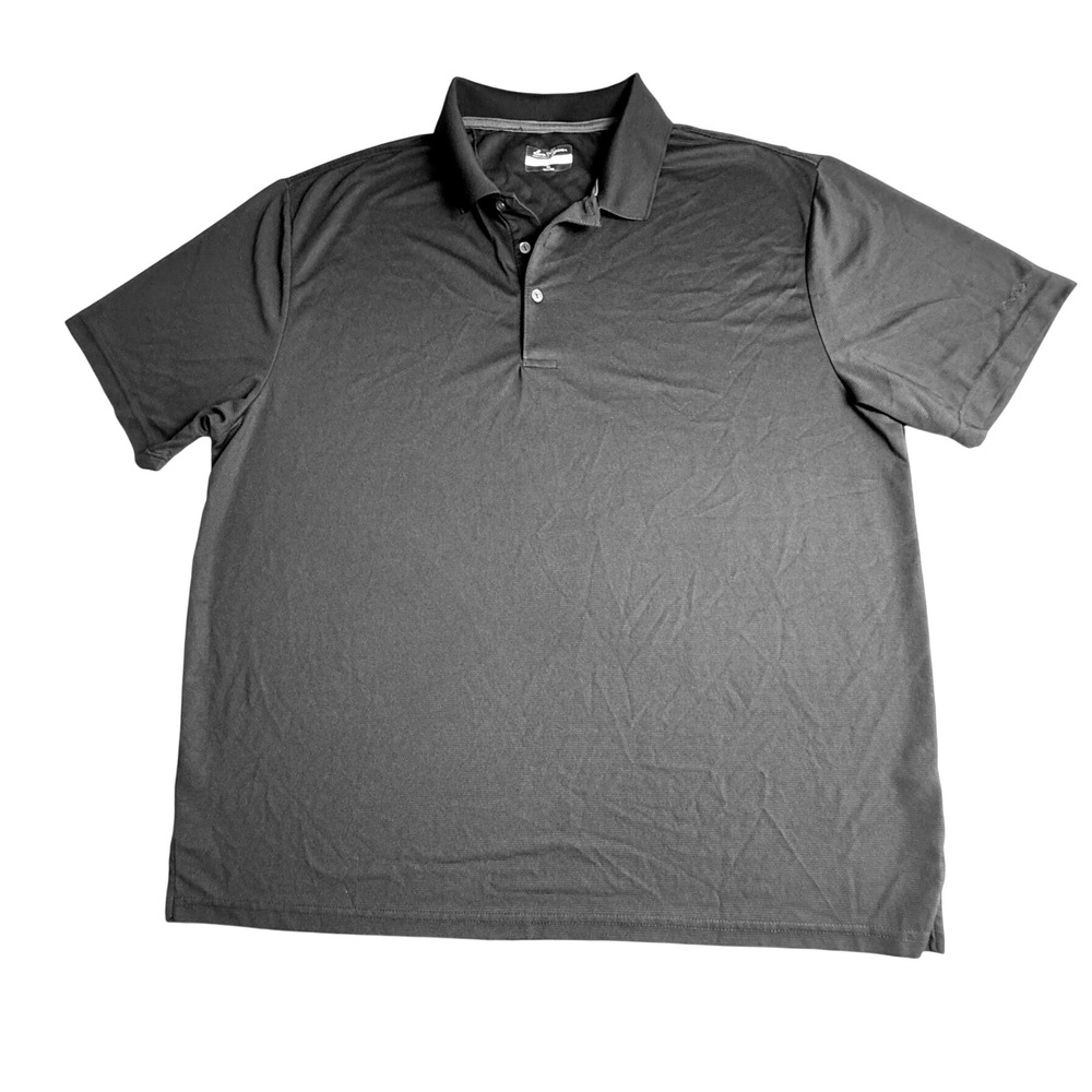 Ben Hogan Performance Golf Polo Shirt Mens‎ 3XL Black Ribbed-947